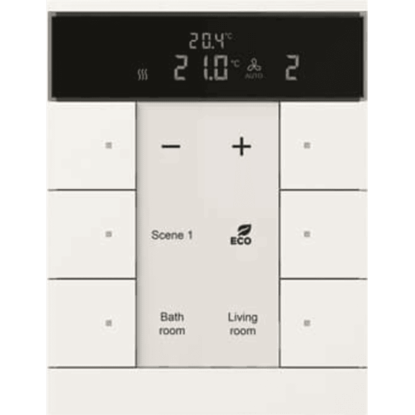 کلید هوشمند 6 پل ABB + ترموستات مدل Tenton