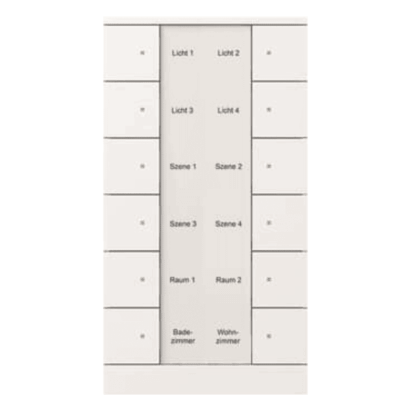 Tenton-white-کلید هوشمند 12 پل